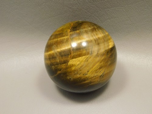 Tiger-eye Sphere Rock Tigers Eye Stone 2 inch or 50 mm Ball #O10 - Picture 4 of 9