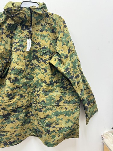 New Genuine Usmc Apecs Gore Tex Digital Marpat Cold Weather Parka - X-Large Long - Picture 10 of 15