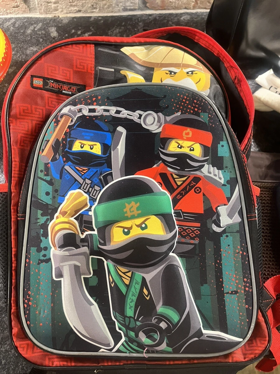 ordbog Efterforskning Jeg accepterer det Lego Ninjago Movie 16&#034; Backpack Book Bag | eBay