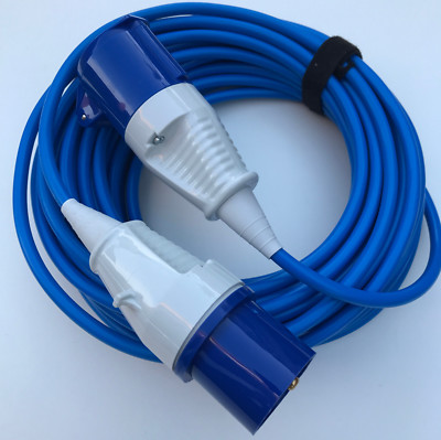 16 Amp 1,5mm Verlängerungskabel Bühnenbeleuchtung Event 16A Leitung WALTHER beste Qualität
