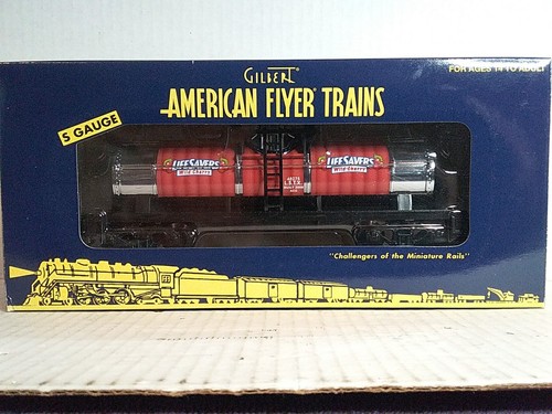AMERICAN FLYER Cal-Stewart 7 Car Lifesavers Tank Car Set - Picture 7 of 21
