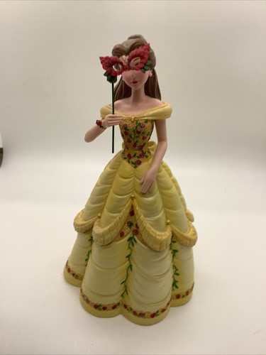 Disney Tradition Jim Shore Figurine Beauty & The Beast Belle Masquerade Showcase - Picture 3 of 9