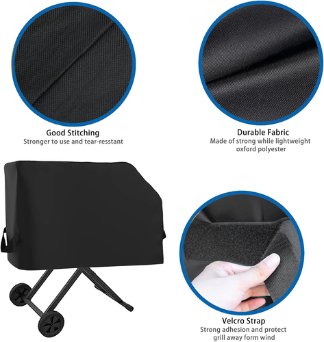 Griddle Cover for Blackstone 22” on the Go Scissor-Leg Griddle with Hood and Sta - Picture 4 of 12