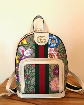 ophidia gg flora small backpack