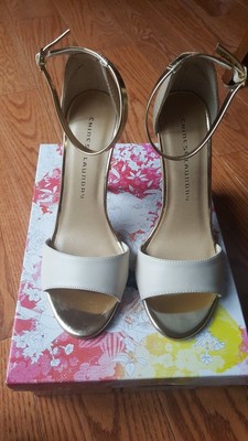 off white dress sandals