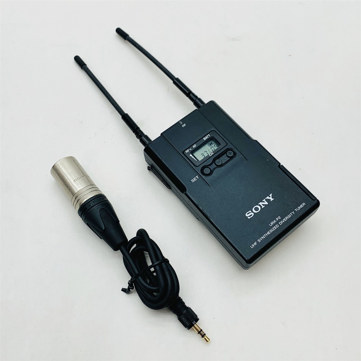 Sony Wireless Microphone Urx-p2 UHF Synthesized Diversity Sony Wireless Microphone Urx-p2 UHF Synthesized Diversity