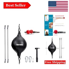 Double End Punching Ball Set with Reflex Balls & Headband - Agility Training