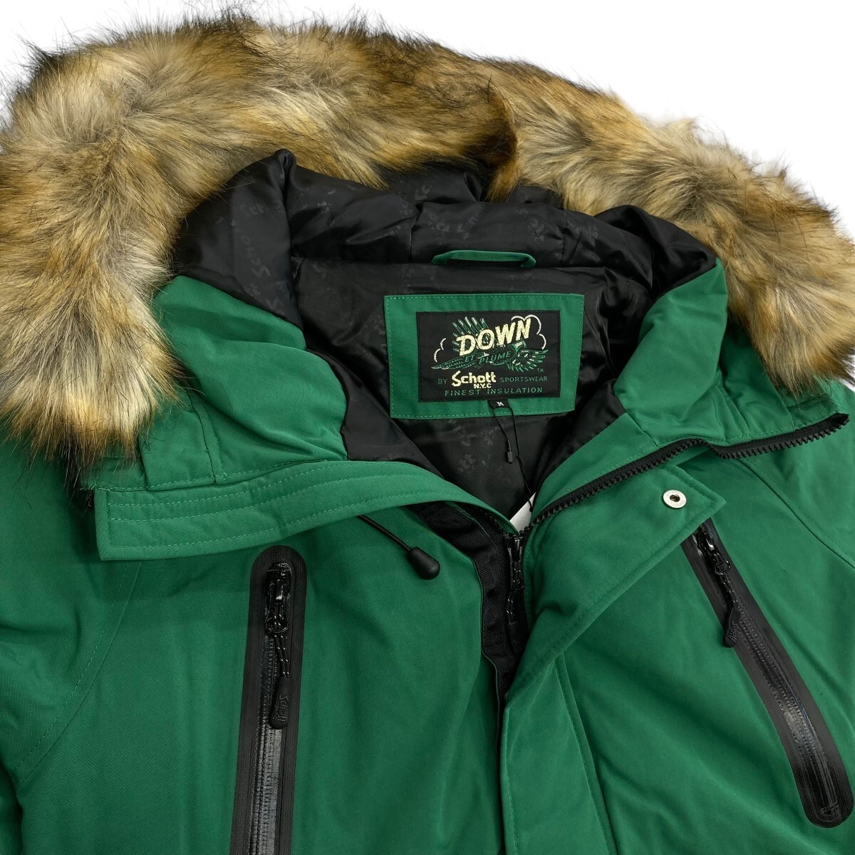 ジャケット・アウター Schott snorkel down parka SCHOTT ショット SNORKEL DOWN PARKA ダウンジャケット
