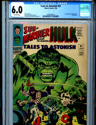 Tales To Astonish #81 CGC 6.0 1966 Marvel 1st boomerang