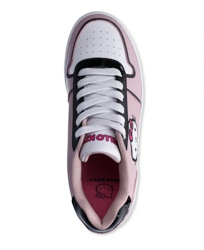 Hello Kitty Shoes Women’s Limited Edition Pink Court Sneaker - NEW!! Size 7 Or 8 - 第 7/10 張圖片