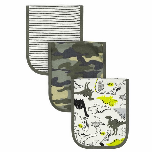 Gerber Baby Boy's 19 Piece Baby Shower Gift Set NEW Dino, Camo Size Newborn - Picture 9 of 11