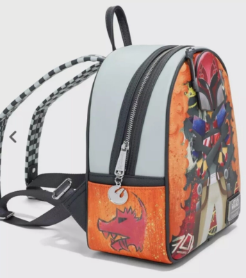 Loungefly Mini Backpack STAR WARS Rebels/Ashoka Sabine Spray  display picture 1