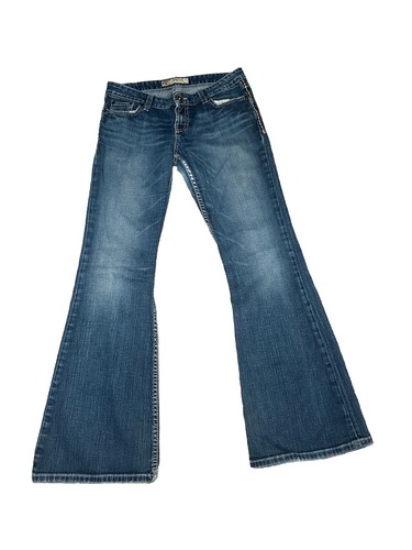 BKE Denim Star Stretch Flare Jeans Women's Size 30x31.5 - Picture 2 of 7