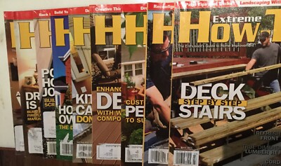 Extreme How To  9 Issues  March 2011- Jan/Feb 2012