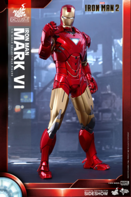 1/6 Scale Iron Man 2 Mark VI MMS339 Figure by Hot Toys 902901 | eBay