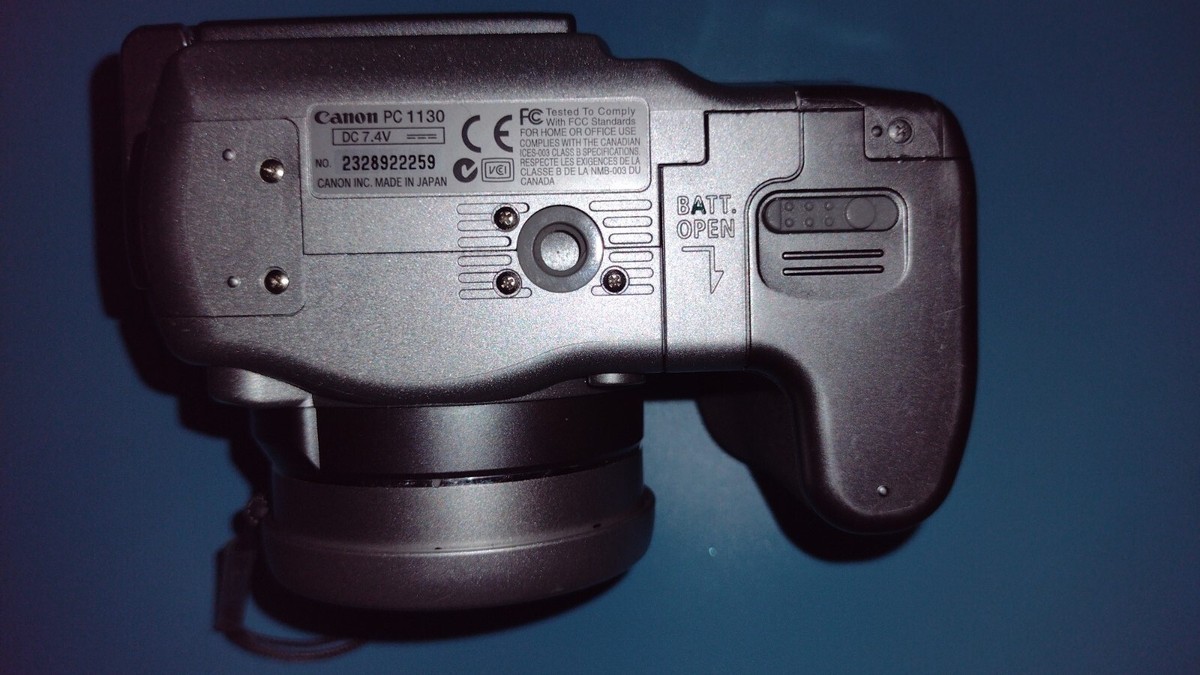 Canon PowerShot S2 IS PC1130 ケース SD32MB Canon PowerShot S2 IS Digital Camera 5MP does not work AS IS