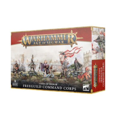 Cities of Sigmar Freeguild Command Corps - Warhammer Age of Sigmar - New! 86-12