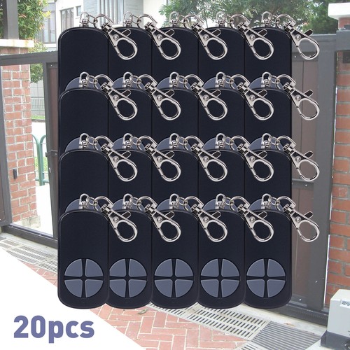 Llave de respaldo de teclado inalámbrico de control remoto 20 piezas f/433,92 MHz abridor de puerta corredera - Imagen 1 de 10