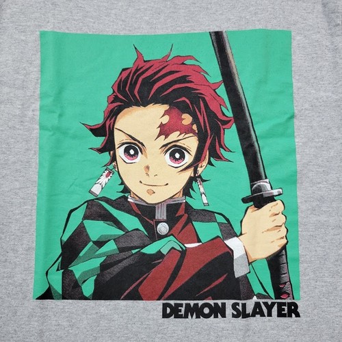 Demon Slayer Shirt Tanjiro Kamado Herren Small Kurzarm T-Shirt Anime