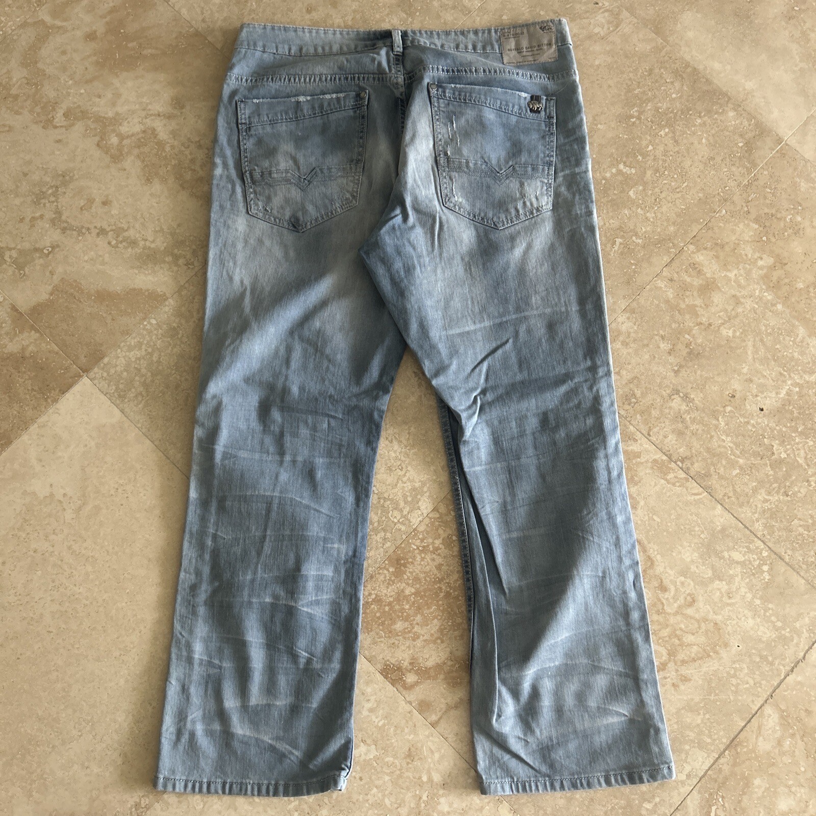 Buffalo David Bitton Jeans Basic Stretch Mens 38x… - image 13