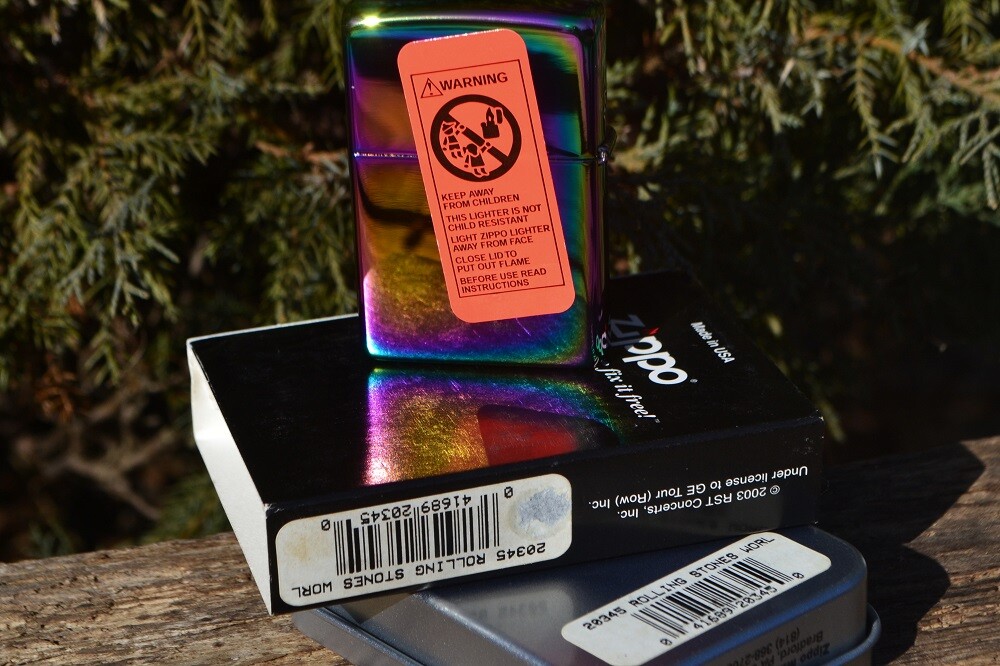 Zippo Lighter - The Rolling Stones - World Tour 2002/03 - Tongue