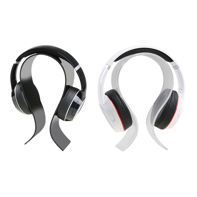 Acrylic Headphone Stand Bracket Universal Headset Earphone Holder Hanger Mount Acrylic Headphone Stand Bracket Universal Headset Earphone Holder Hanger Mount