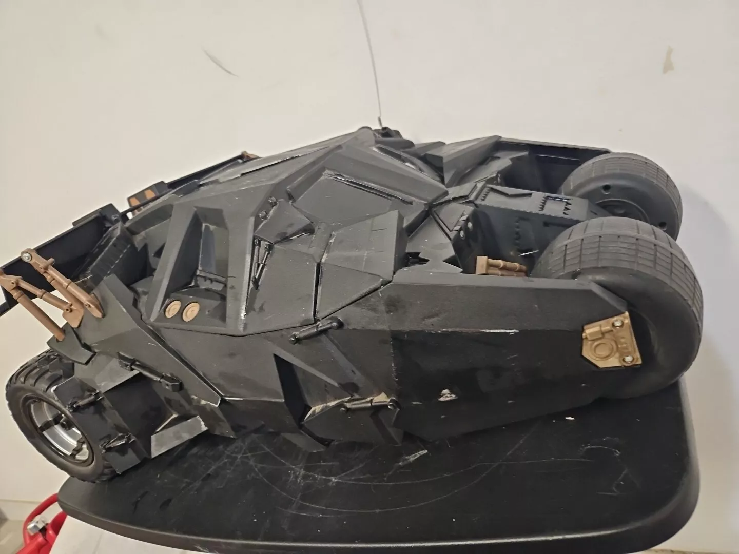 controle remoto batman begins tumbler carro 