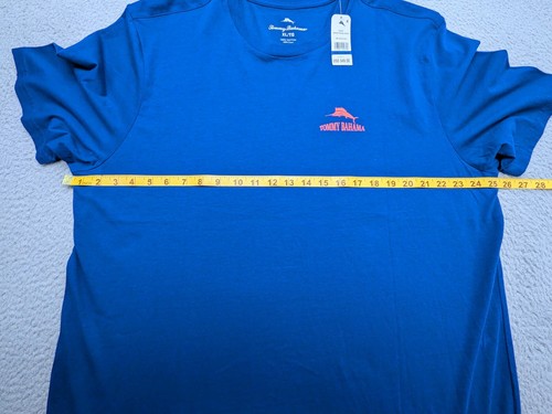 Tommy Bahama T-Shirt Mens XL TG Blue SS "Cask and You Shall Receive" Dog Logo - Picture 7 of 10