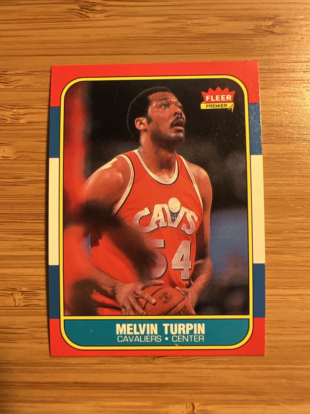1986 Fleer Basketball Set Break EXMINT & Better #116 Mel Turpin