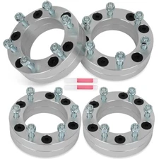 4Pc 2" 5x5.5 to 6x5.5 Wheel Adapters For Ford F-150 1975-1996 Jeep CJ3 1959-1966