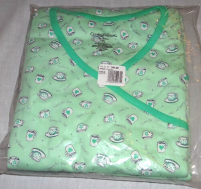 Kohls Croft and Barrow Woman's Teacups and Mugs Pajamas 3XL Pajama