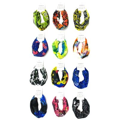 HAC24 Multifunktionstuch Halstuch Schlauchtuch Outdoor Maske Fahrrad Schlauchschal