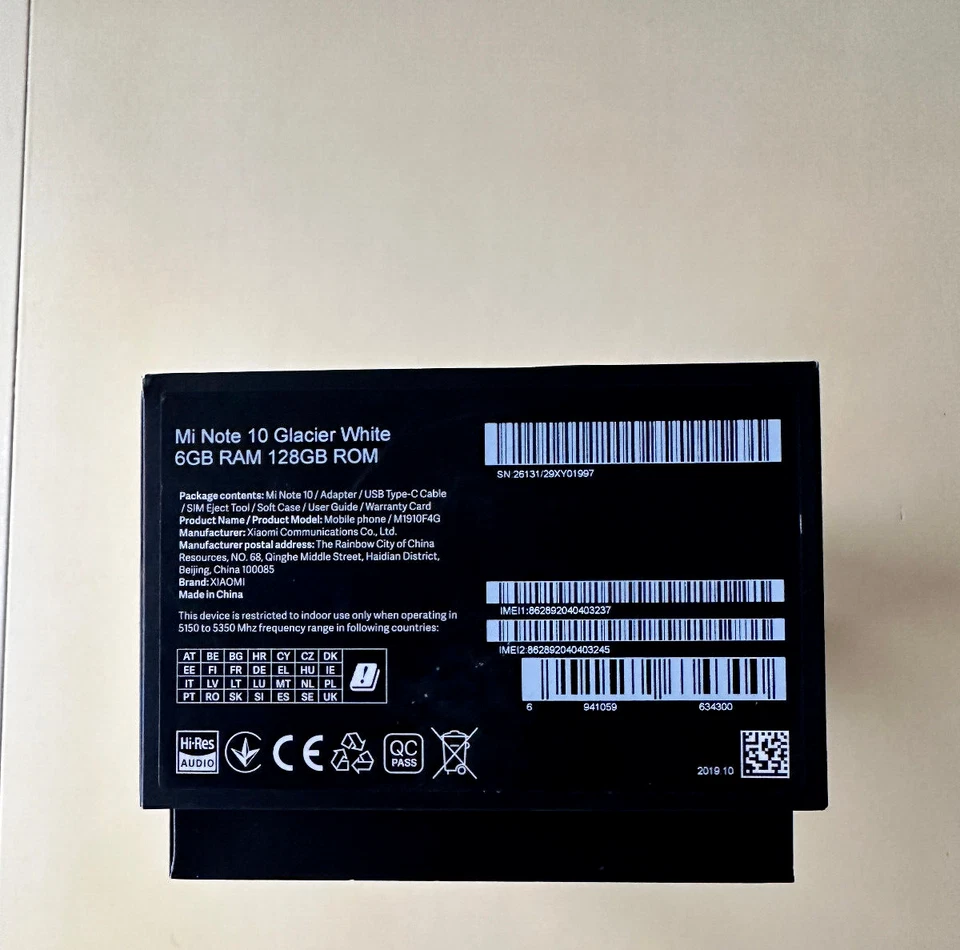 Xiaomi Mi Note 10 · 128GB, Foto 3 von 3