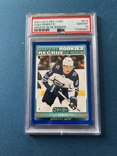 2021-22 UD O-Pee-Chee Blue Border COLE PERFETTI RC PSA 10 Gem Mint #613