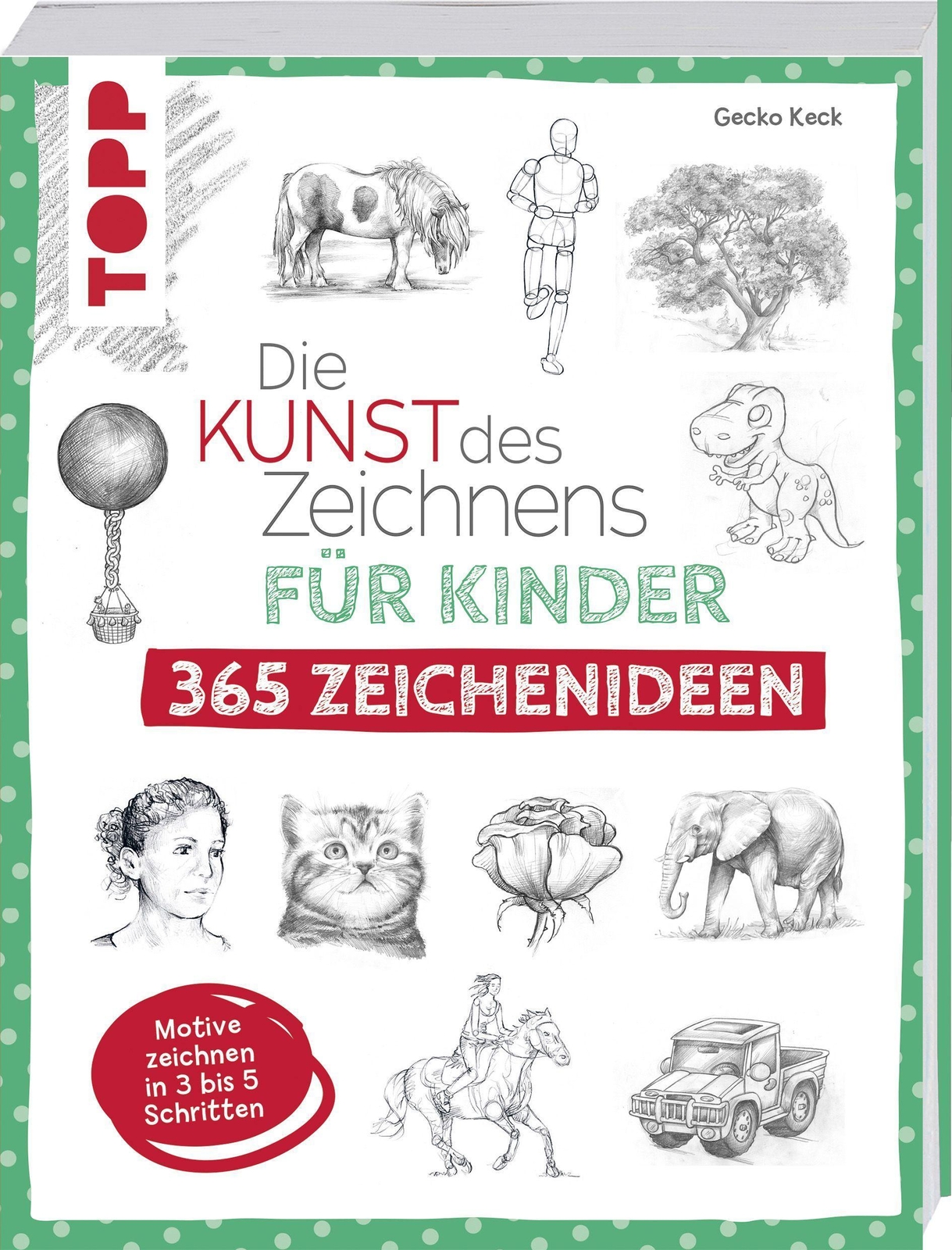 Thumbnail - Gecko Keck Die Kunst Des Zeichnens Für Kinder 365 Zeichenideen