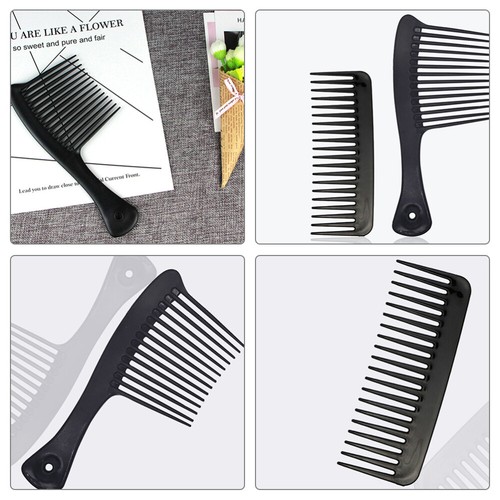 2 Pcs Wide Tooth Comb Set Women's Hair Combs for Thick Curly Styling - Picture 2 of 12
