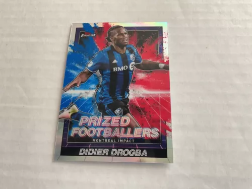 2022 Topps Finest MLS Soccer DIDIER DROGBA Footballers Blue Red Fusion 38/45
