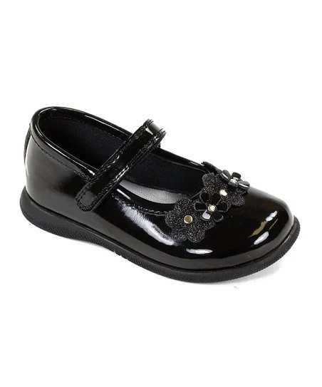 New Rachel Girls Shoes Toddler Black Patent Dress Shoes Sizes 6 to