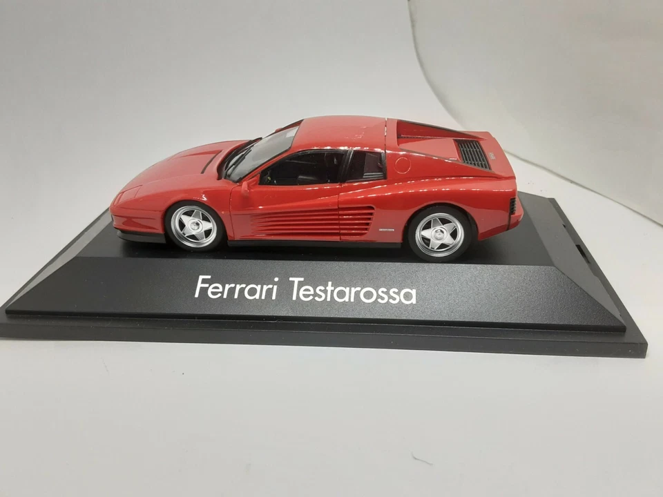 31200 HERPA / GERMANY / PLASTIQUE / FERRARI TESTAROSSA ROUGE 1/43 - Photo 2/2