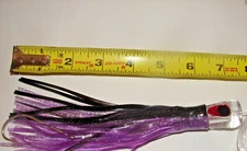 ALIEN CUPPED HEAD LURE TROLLING FISHING LURE TUNA,WAHOO,MARLIN,ONO,MAHI RIGGED