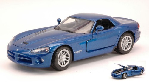 Modellino Auto diecast MotorMax DODGE VIPER SRT-10 E 1:24 modellismo