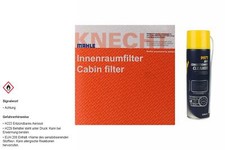 MAHLE / KNECHT Innenraumfilter MANNOL Klimareiniger für Hyundai Getz TB 1.5 CRDi