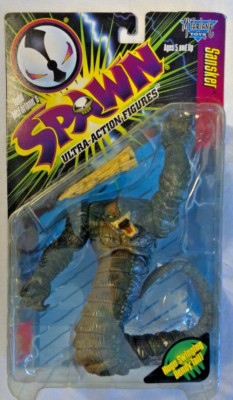 Vintage Spawn Dark Variant Sansker Ultra Action Figure Series 6 McFarlane NIB