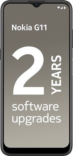 Nokia G11 6.5" 32GB 4GB LTE NFC Unlocked Dual SIM Android 11 Smartphone Charcoal - Afbeelding 2 van 7