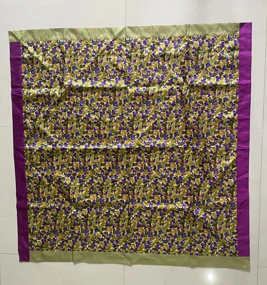 Original Jim Thompson Scarf 100% Silk - Purple Orchid - Make in Thailand  - Image 4 of 4