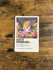 Alice in Wonderland - Movie Film Cover Vinyl Decal Sticker Window Wall Notebook