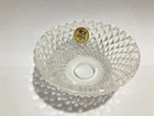 (6 PCS) RCR CRYSTAL BOBECHES, MADE IN ITALY, Ø 85 MM, H 35 MM, FOR CHANDELIERS