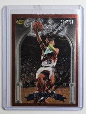 Steve Nash Suns 96-97 Topps Finest, Heirs Rookie Card #217 RC ⚡. rookie card picture