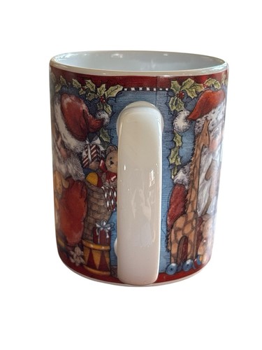 Lang & Wise #11 “Santa’s Helpers” Christmas Mug 1998 - Picture 5 of 12