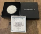 1oz Silver Shield 2016 hidden Evil Double Obverse Proof Round